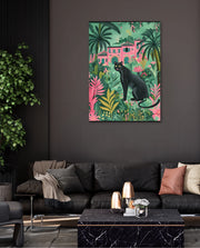 Tropical Panther Garden
