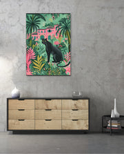 Tropical Panther Garden