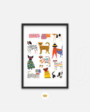 Playful Pup Parade