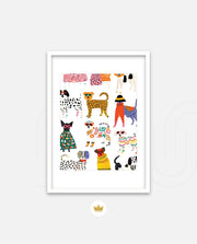 Playful Pup Parade