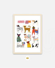Playful Pup Parade