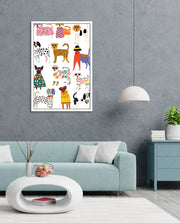 Playful Pup Parade