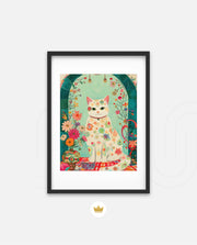 Floral Cat Archway