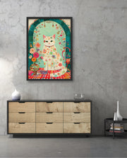 Floral Cat Archway