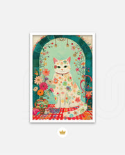 Floral Cat Archway