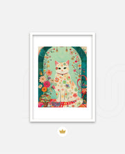 Floral Cat Archway