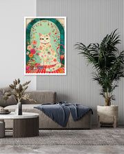 Floral Cat Archway