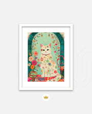 Floral Cat Archway