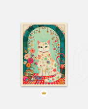 Floral Cat Archway