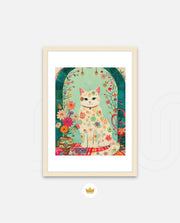 Floral Cat Archway