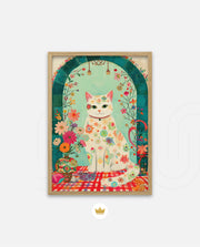 Floral Cat Archway