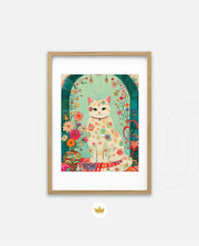 Floral Cat Archway