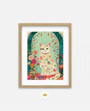 Floral Cat Archway