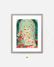 Floral Cat Archway