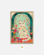 Floral Cat Archway