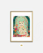 Floral Cat Archway