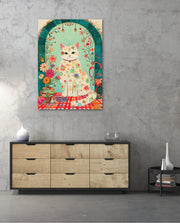Floral Cat Archway