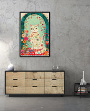 Floral Cat Archway