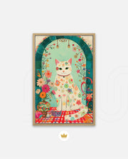 Floral Cat Archway