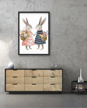 Blossom Bunny Pair