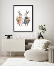 Blossom Bunny Pair