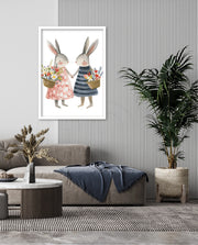 Blossom Bunny Pair