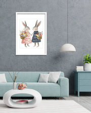 Blossom Bunny Pair