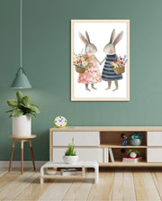 Blossom Bunny Pair