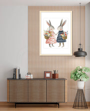 Blossom Bunny Pair