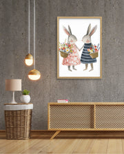 Blossom Bunny Pair