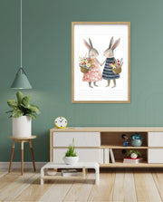Blossom Bunny Pair