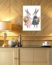 Blossom Bunny Pair