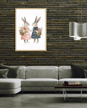 Blossom Bunny Pair