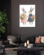 Blossom Bunny Pair