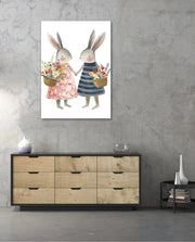 Blossom Bunny Pair