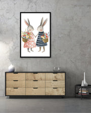 Blossom Bunny Pair