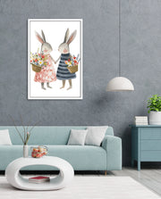 Blossom Bunny Pair