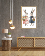 Blossom Bunny Pair