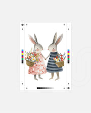 Blossom Bunny Pair