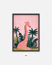 Blush Jungle Giraffe