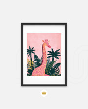 Blush Jungle Giraffe