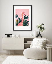 Blush Jungle Giraffe