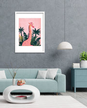 Blush Jungle Giraffe