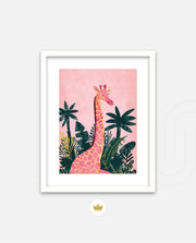 Blush Jungle Giraffe