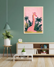 Blush Jungle Giraffe
