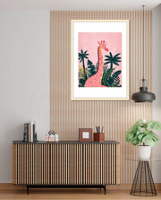 Blush Jungle Giraffe