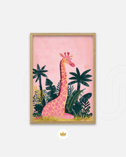 Blush Jungle Giraffe