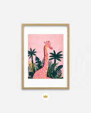 Blush Jungle Giraffe