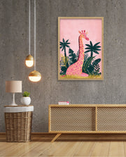 Blush Jungle Giraffe