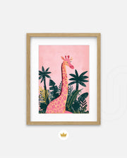 Blush Jungle Giraffe